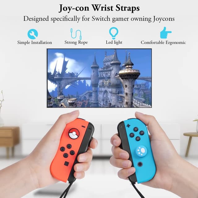 Detalle de Switch Joycon Handschlaufe für Controller