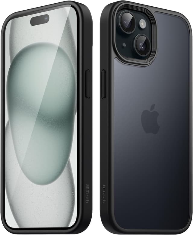 Detalle de JETech Matte Case for iPhone 15 6.1-Inch