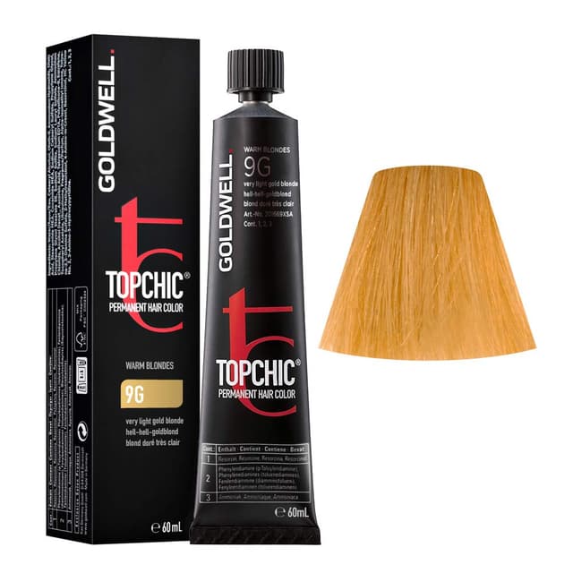 Detalle de Goldwell Topchic Haarfarbe hellblond extra 8NN (60 ml) – für intensive, langanhaltende Farbergebnisse