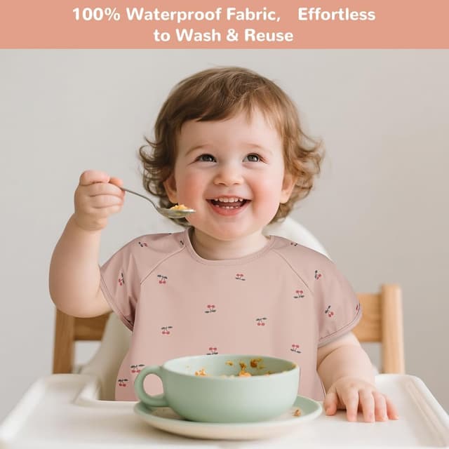 Thumbnail 4 de Vicloon bavoir bébé PU imperméable