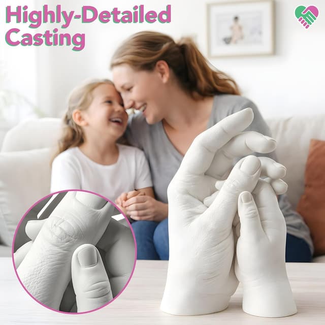 Thumbnail 4 de Luna Bean Hand Casting Kit 2 Hands 🖐