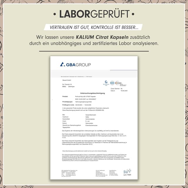 Thumbnail 4 de Kalium Kapseln 240x Hochdosiert Kaliumcitrat