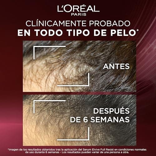 Thumbnail 3 de L'Oréal Paris Elvive Full Resist Sérum anti-caída 1,5% Aminexil 💇♀️