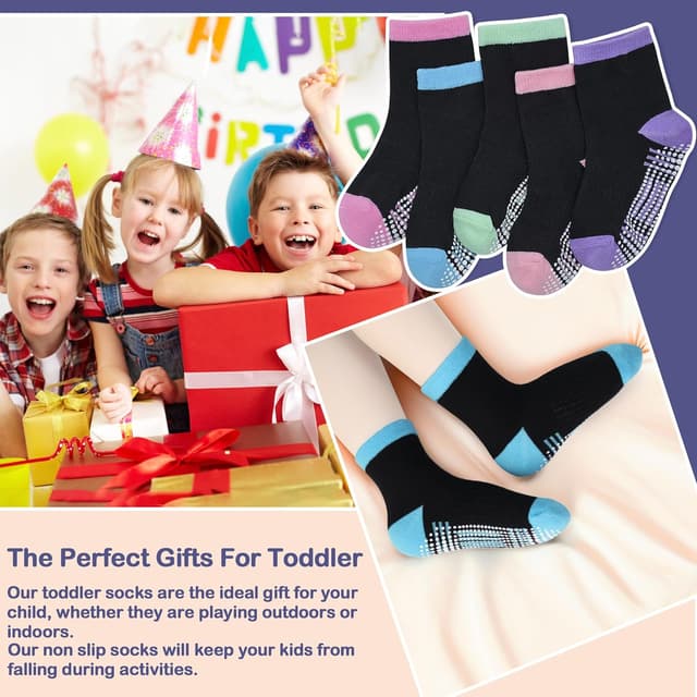 Detalle de GRPSKCOS Toddler grip socks 15 pairs