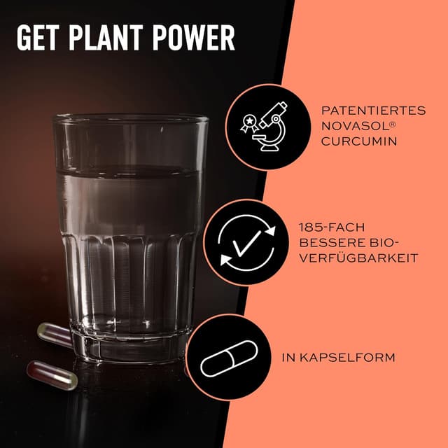 Detalle 2 de ESN Kurkuma Kapseln (Kurkumin) mit 1000 mg Curcumin pro Portion – 60 Kapseln, vegan