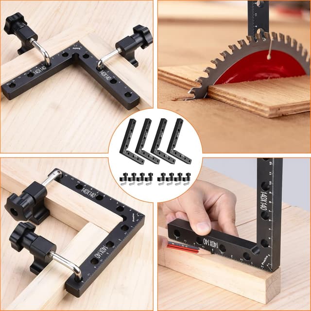 Thumbnail 6 de Preciva 90 Grad Positionierwinkel Klemmen