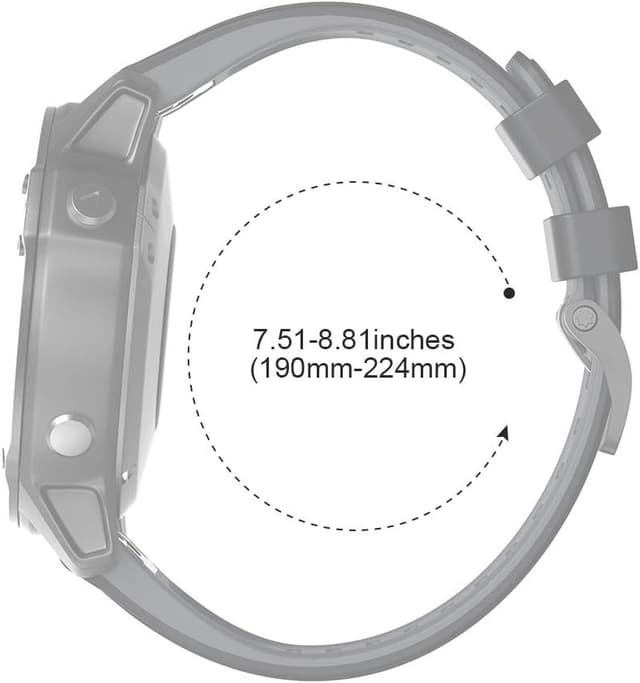 Thumbnail 6 de NotoCity cinturino Garmin Fenix 26 mm