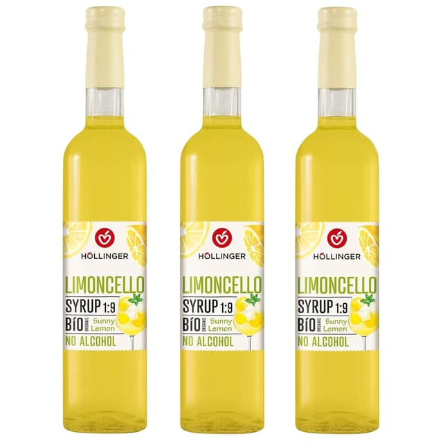 Detalle 2 de Höllinger Berry Royale Cocktailsirup Vegan 3x500 ml