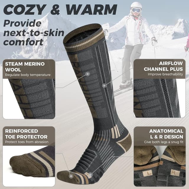 Thumbnail 3 de Calze Sci in Lana Merino 2 Paia 35-51