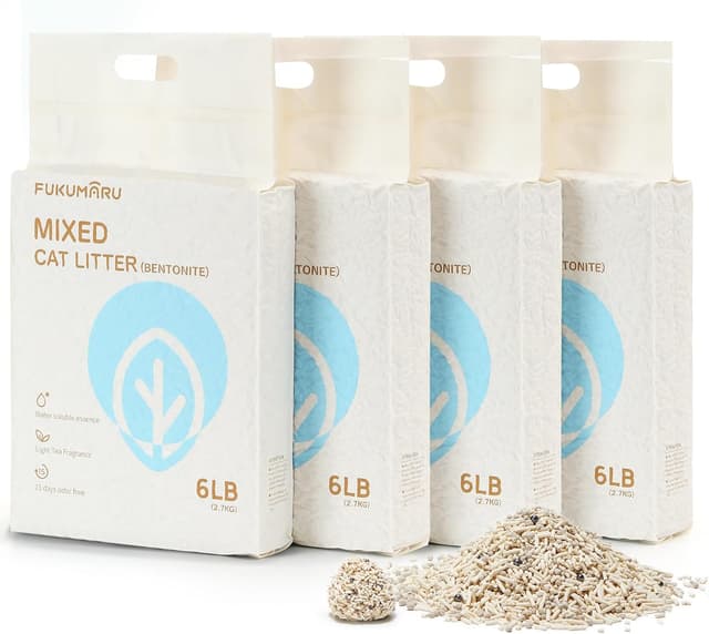 Imagen de FUKUMARU Tofu Cat Litter 10.8 kg en OfertitasTOP