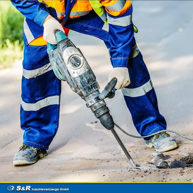 Thumbnail 6 de S&R Bohrhammer Meißel-Set SDS-plus 4-teilig