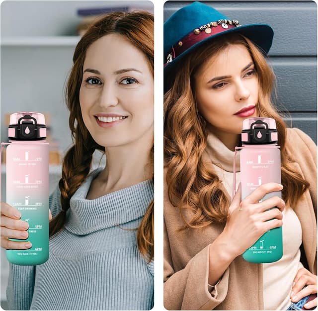 Thumbnail 6 de Gourde sport 1L avec filtre sans BPA