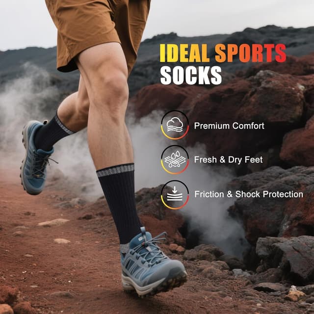 Detalle 2 de inaWarm Calzini Sportivi Uomo 6 Paia