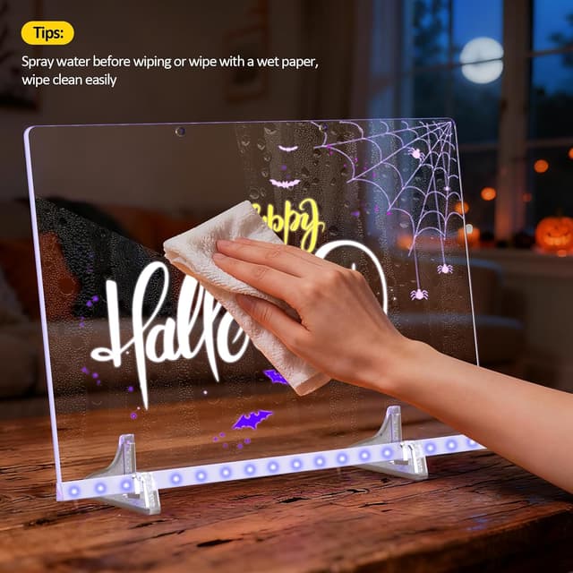 Thumbnail 6 de Priksia Luminous LED Drawing Board for Children – Doodle Glow with 7 Colours