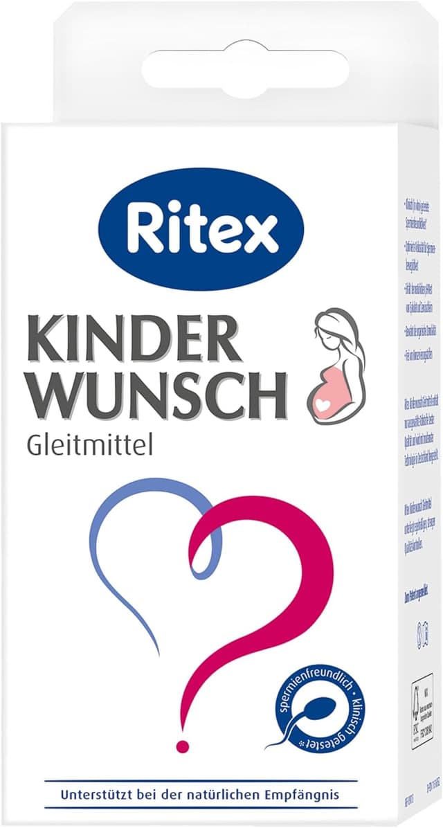 Detalle de Kinderwunsch Gleitmittel Ritex 8 x 4 ml
