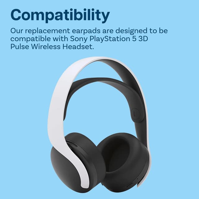Detalle 2 de Almohadillas de Repuesto para Sony PS5 3D Pulse Headset