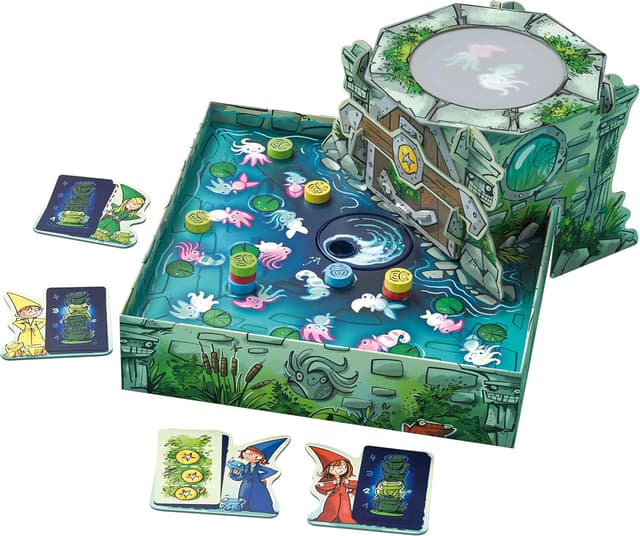 Detalle de Schmidt Spiele 40815 „Der geheimnisvolle Brunnen“ (Drei Magier) – Kinderspiel ab 5 Jahren