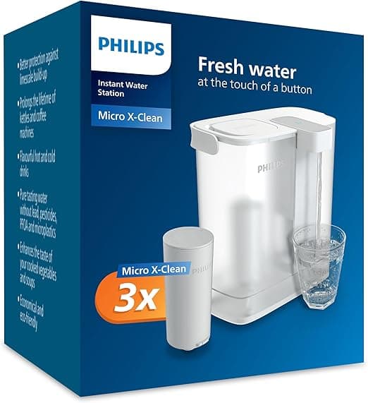 Detalle de Philips Water Instant Water Filter + 3 cartuchos 🚰