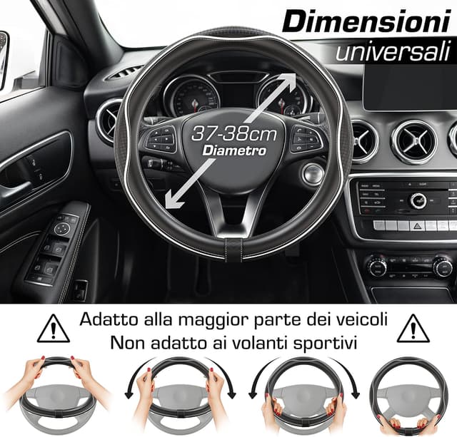 Detalle 2 de Upgrade4cars coprivolante auto, 37-38 cm