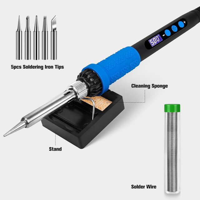 Detalle 2 de Lötpistolen-Set mit 100 W LED-Display
