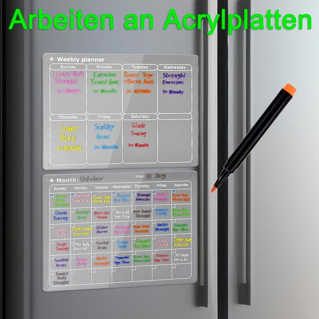 Thumbnail 3 de LivDeal 24 Kreidemarker für Glas 🎨