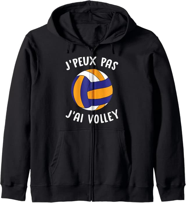 Detalle de J’Peux Pas J’ai Volley sweat à capuche