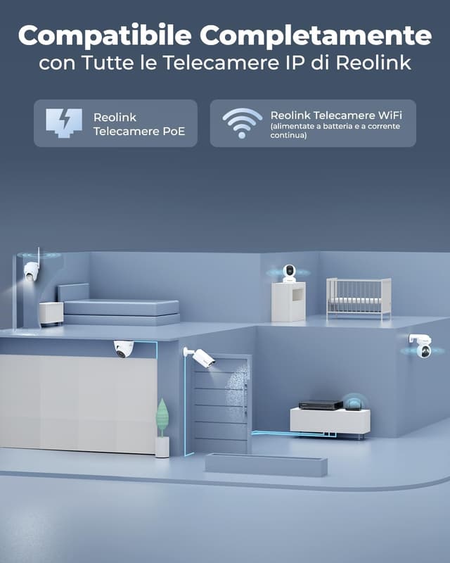 Thumbnail 3 de Reolink RLN16-410 NVR PoE 16 Canali 4TB