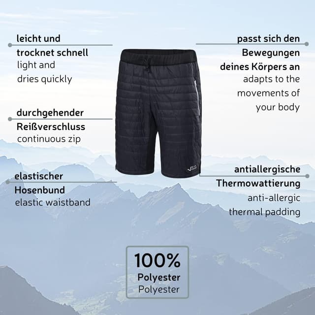 Thumbnail 3 de Black Crevice Pantalon Isolé Homme respirant