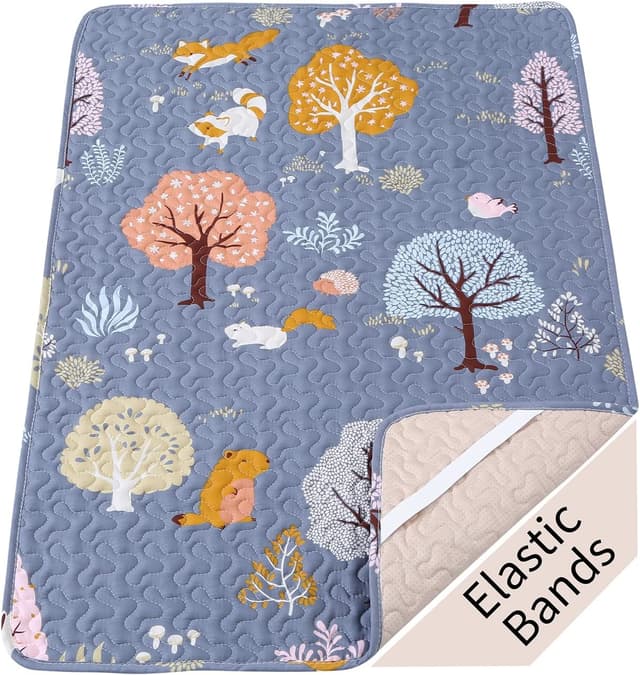 Imagen de Padded Travel Cot Sheet Fitted 95x65 cm en OfertitasTOP