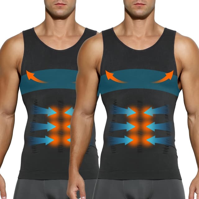 Thumbnail 6 de Casey Kevin Debardeur Compression Homme Lot de 2