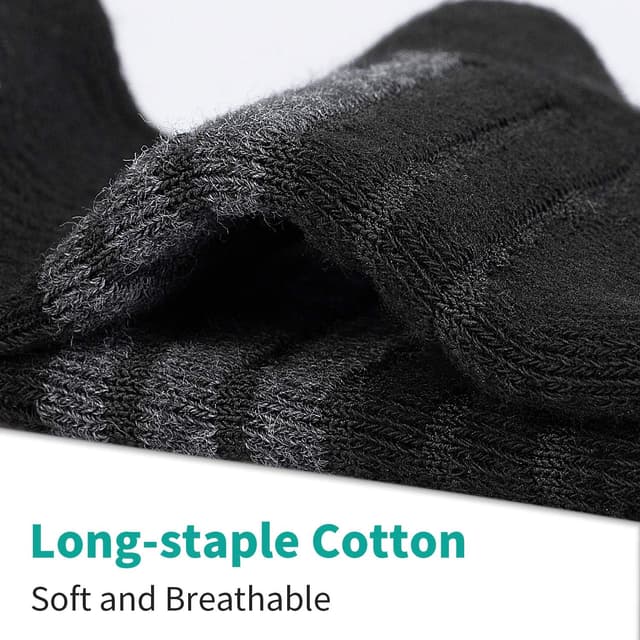 Detalle 2 de Natugloe trainer socks 6 pairs anti-blister