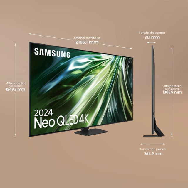 Detalle 2 de Samsung TV Neo QLED 98 4K AI Upscaling