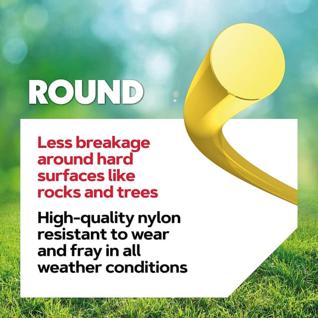 Detalle de Oregon 69-371-Y Hilo redondo 3,0 mm x 169 m