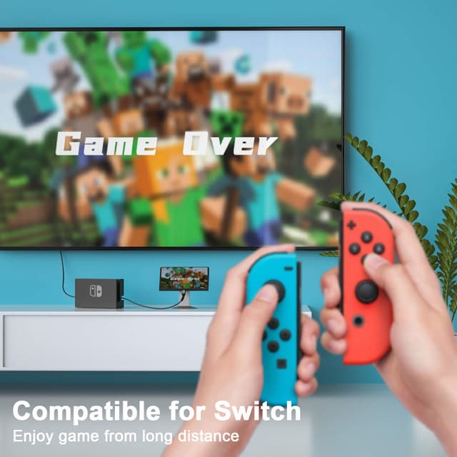 Detalle de Fasgear USB-C Extension Cable (USB 3.1 Gen 2) 10Gbps, 4K 60Hz – USB-C Male to Female, 6ft Black