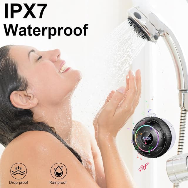 Thumbnail 1 de Hupoaf Shower Speaker Bluetooth 5.3