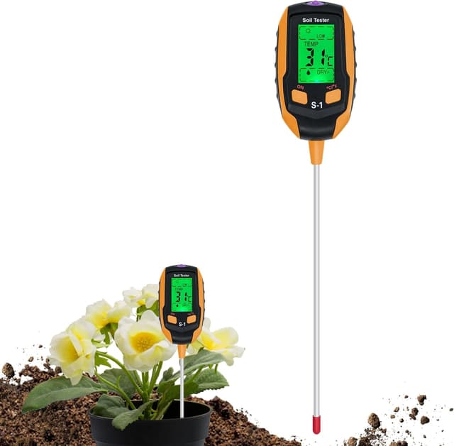 Imagen de McBazel Soil Meter 4-in-1 moisture PH en OfertitasTOP