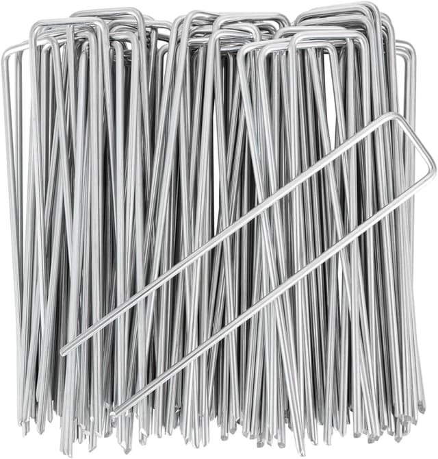Imagen de RnCop 50 Pack Galvanized Garden Pegs 6"/15cm 🪝 ??? en OfertitasTOP