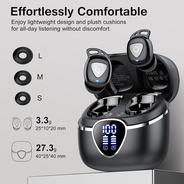 Thumbnail 6 de Q16 Wireless Earbuds 40H battery