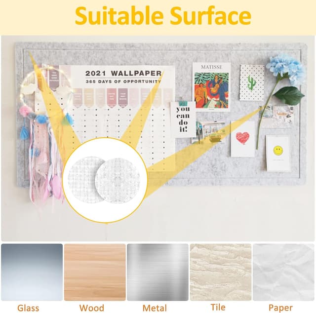 Detalle 1 de Klettpunkte Selbstklebend 10 mm Weiß