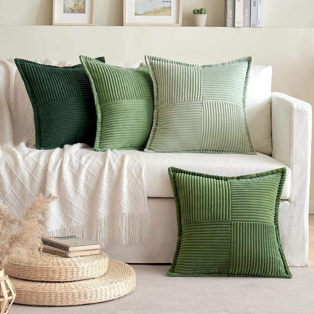 Detalle 2 de MIULEE Kissenbezug 40x40 cm 4er Set