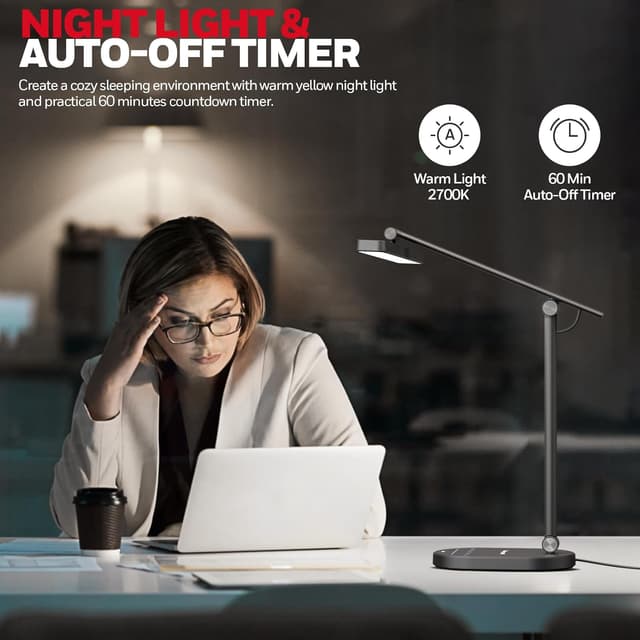 Detalle 2 de Honeywell H4 Sunturalux LED desk lamp 14W