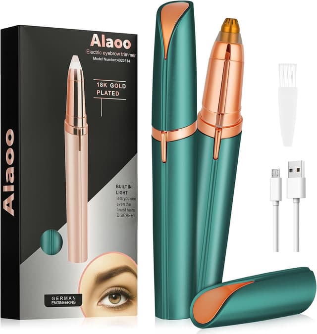 Detalle de Alaoo rasoir épilateur électrique USB sourcils