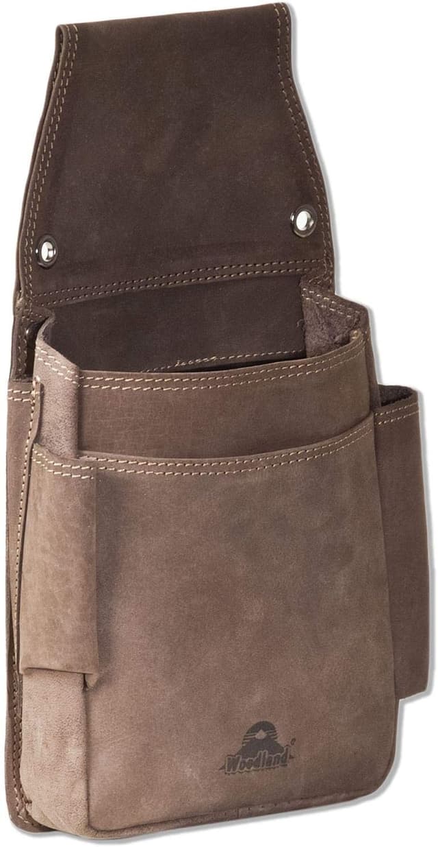 Thumbnail 4 de Woodland Kellnerbörse Holster Büffelleder Dunkelbraun