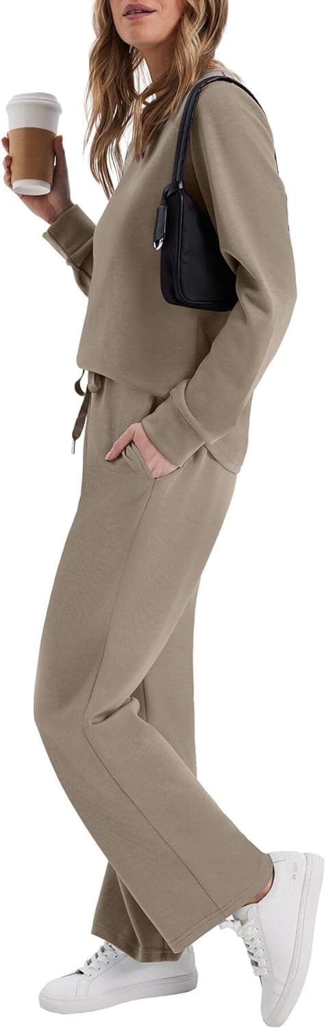 Detalle 2 de WIHOLL Lounge Sets 2-Piece Tracksuit for Women