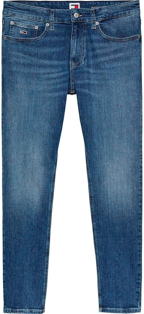 Detalle de Tommy Jeans Herren Jeans Ryan Slim Stretch mit 5 Taschen – bequemes Slim-Fit mit Elasthan