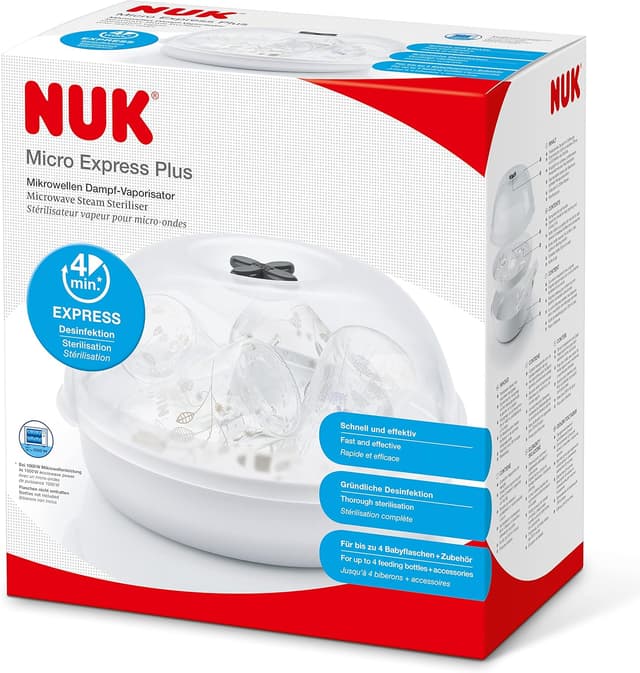 Detalle 2 de NUK Micro Express Plus microwave steriliser