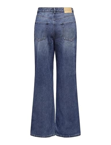 Detalle de ONLY Onlhope Wide Denim Pantalones Vaqueros 28W