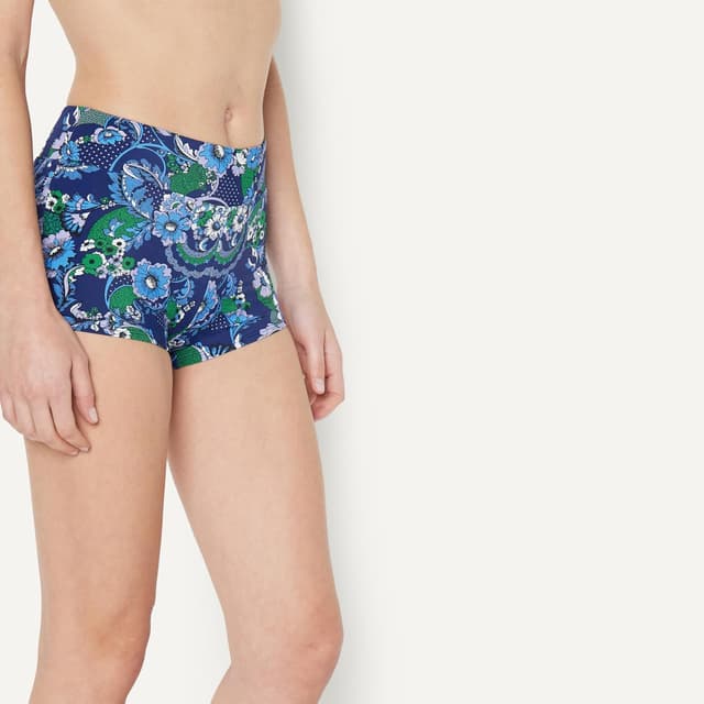 Detalle de Amazon Essentials women’s boy short swim bikini bottom