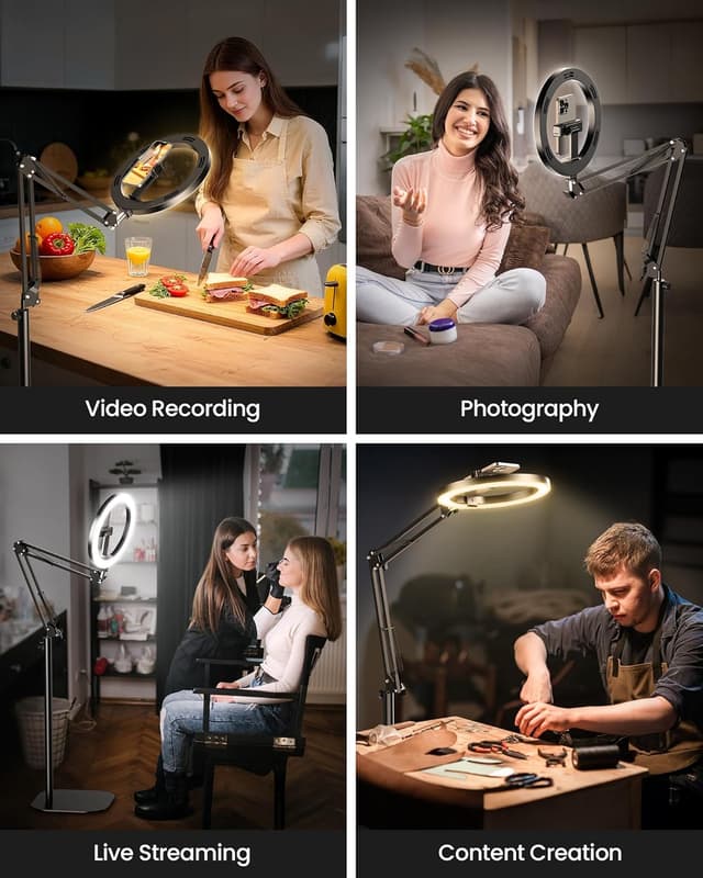 Detalle de Evershop overhead ring light 70.8