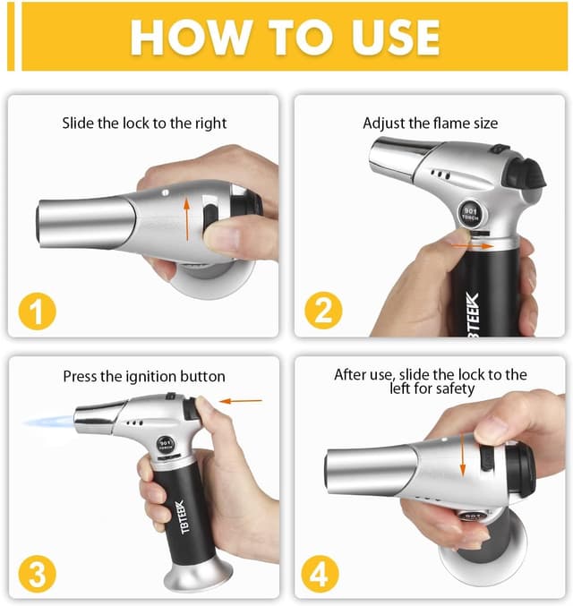 Thumbnail 1 de TBTeek Blow Torch 1371°C for Cooking